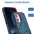 iPhone 17 Armor Magsafe Holder PC Hybrid TPU Phone Case - Dark Blue iPhone 17 Armor Magsafe Holder PC Hybrid TPU Phone Case - Dark Blue