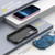 iPhone 17 Armor Magsafe Holder PC Hybrid TPU Phone Case - Dark Blue iPhone 17 Armor Magsafe Holder PC Hybrid TPU Phone Case - Dark Blue