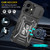 iPhone 17 Armor PC + TPU Camera Shield Phone Case - Black