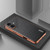 iPhone 17 AZNS Electroplated Edge Carbon Fiber Texture Phone Case - Black