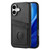 iPhone 17 AZNS K1 Series Card Slot Business Phone Case - Black