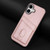iPhone 17 AZNS K1 Series Card Slot Business Phone Case - Pink