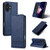 iPhone 17 AZNS Magnetic Calf Texture Flip Leather Phone Case - Dark Blue