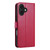 iPhone 17 AZNS Sheepskin Texture Flip Leather Phone Case - Red