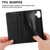 iPhone 17 Business Solid Color Magnetic RFID Leather Phone Case - Black iPhone 17 Business Solid Color Magnetic RFID Leather Phone Case - Black