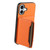 iPhone 17 Calf Texture Card Bag Design Full Coverage Phone Case - Orange