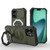 iPhone 17 Camera Shield Armor MagSafe Holder Phone Case with Strap - Dark Green iPhone 17 Camera Shield Armor MagSafe Holder Phone Case with Strap - Dark Green