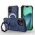 iPhone 17 Camera Shield Armor MagSafe Holder Phone Case with Strap - Sapphire Blue iPhone 17 Camera Shield Armor MagSafe Holder Phone Case with Strap - Sapphire Blue