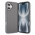 iPhone 17 Carbon Fiber Texture Skin-feel MagSafe Phone Case - Grey