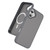 iPhone 17 Carbon Fiber Texture Skin-feel MagSafe Phone Case - Grey