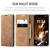 iPhone 17 CaseMe 013 Multifunctional Horizontal Flip Leather Phone Case - Brown iPhone 17 CaseMe 013 Multifunctional Horizontal Flip Leather Phone Case - Brown