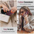 iPhone 17 CaseMe 033 Calf Leather Lining Microfibre RFID Blocking Phone Case - Red