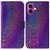iPhone 17 Colorful Magnetic Buckle Leather Phone Case - Purple
