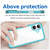 iPhone 17 Colorful Series Acrylic + TPU Phone Case - Transparent Blue