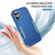 iPhone 17 Commuter Shockproof TPU + PC Phone Case - Royal Blue+Grey Green