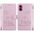 iPhone 17 Cute Cats RFID Leather Phone Case - Rose Gold