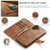 iPhone 17 DG.MING Crazy Horse Texture Detachable Magnetic Leather Phone Case - Brown