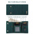 iPhone 17 DG.MING M1 Series 3-Fold Multi Card Wallet Leather Phone Case - Green iPhone 17 DG.MING M1 Series 3-Fold Multi Card Wallet Leather Phone Case - Green