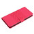 iPhone 17 Diamond Embossed Skin Feel Leather Phone Case - Red
