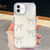 iPhone 17 Diamond Glitter Bow-knot Four-Corner Shockproof Phone Case - White iPhone 17 Diamond Glitter Bow-knot Four-Corner Shockproof Phone Case - White
