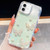 iPhone 17 Diamond Glitter Pearl Butterfly Four-Corner Shockproof Phone Case - Light Green iPhone 17 Diamond Glitter Pearl Butterfly Four-Corner Shockproof Phone Case - Light Green