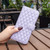 iPhone 17 Diamond Lattice Wallet Flip Leather Phone Case - Purple