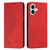 iPhone 17 Diamond Splicing Skin Feel Magnetic Leather Phone Case - Red