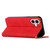 iPhone 17 Diamond Splicing Skin Feel Magnetic Leather Phone Case - Red