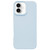 iPhone 17 Dopamine Simple Imitation Liquid Silicone Phone Case - Cream Blue