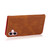 iPhone 17 Dual-color Stitching Leather Phone Case - Brown Red iPhone 17 Dual-color Stitching Leather Phone Case - Brown Red