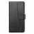 iPhone 17 Dual-Folded S-shape Leather Phone Case - Black