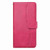 iPhone 17 Dual-Folded S-shape Leather Phone Case - Rose Red