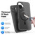 iPhone 17 DUX DUCIS Yind Series MagSafe TPU Hybrid PC Phone Case - Black
