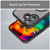 iPhone 17 Fan Dun Series TPU Hybrid PC Frosted Magsafe Phone Case - Black