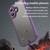 iPhone 17 Fan Dun Series TPU Hybrid PC Frosted Phone Case - Purple