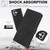 iPhone 17 Fantasy Skin-feel Calfskin Texture Leather Phone Case - Black