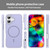 iPhone 17 Fanying Series PC Hybrid TPU Translucent Frosted MagSafe Phone Case - Lavender