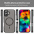 iPhone 17 Fanying Series PC Hybrid TPU Translucent Frosted MagSafe Phone Case - Translucent Black