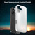 iPhone 17 Fanying Series PC Hybrid TPU Translucent Frosted Phone Case - Matte White
