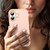 iPhone 17 Fanying Series PC Hybrid TPU Translucent Frosted Phone Case - Rouge Powder