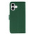 iPhone 17 Feather Pattern Litchi Texture Leather Phone Case - Green