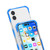 iPhone 17 Four-corner Shockproof TPU Hybrid Acrylic Phone Case - Blue