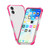 iPhone 17 Four-corner Shockproof TPU Hybrid Acrylic Phone Case - Pink
