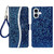 iPhone 17 Glitter Powder Filp Leather Phone Case - Blue iPhone 17 Glitter Powder Filp Leather Phone Case - Blue