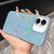 iPhone 17 Glitter Powder Plating MagSafe IMD Full Coverage Phone Case - Blue