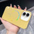 iPhone 17 Glitter Powder Plating MagSafe IMD Full Coverage Phone Case - Orange