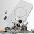 iPhone 17 Glossy TPU Shockproof MagSafe Phone Case with Lanyard - White
