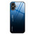 iPhone 17 Gradient Color Glass Phone Case - Blue Black
