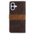 iPhone 17 Grid Stitching Leather Phone Case with Lanyard - Brown iPhone 17 Grid Stitching Leather Phone Case with Lanyard - Brown