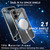 iPhone 17 IMAK Space Shield PC + TPU Airbag Shockproof MagSafe Phone Case - Transparent